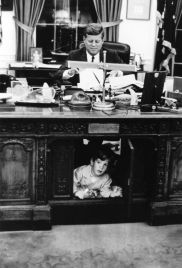 JFK and JFK Jr Oval Office Desk PX 65-105227